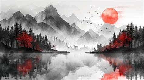 “A Thousand Miles of Rivers and Mountains” - An Ode to Ink Wash Mastery and Tranquil Landscape Contemplation!