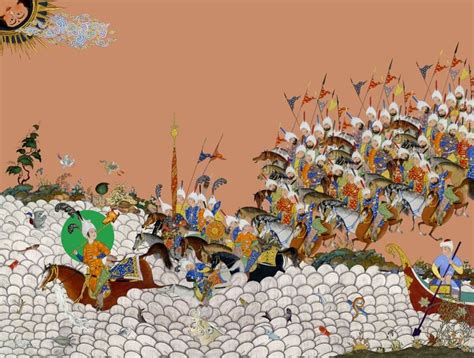 The Shahnameh Illustrations: A Journey Through Persia's Epic Past!