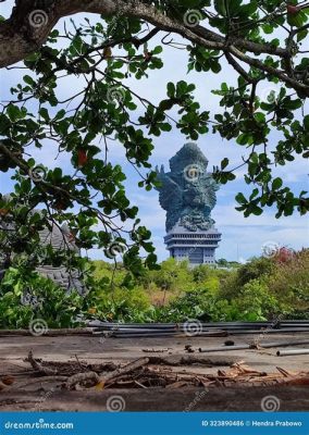 The Garuda Wisnu Kencana Statue! A Majestic Emblem of Hinduism Carved in Stone and Reaching for the Heavens