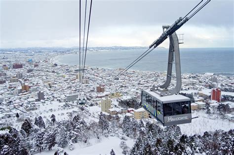 函館 観光 冬 車なし 雪景色と路面電車の旅