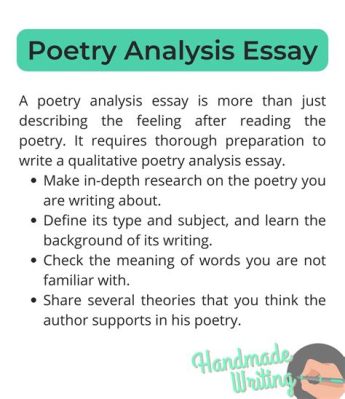 How to Write an Essay About a Poem: Unlocking the Secrets of Poetic Analysis