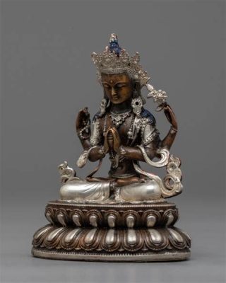 The Bodhisattva Avalokiteshvara Sculpture: A Radiant Beacon of Compassion and Exquisite Detail